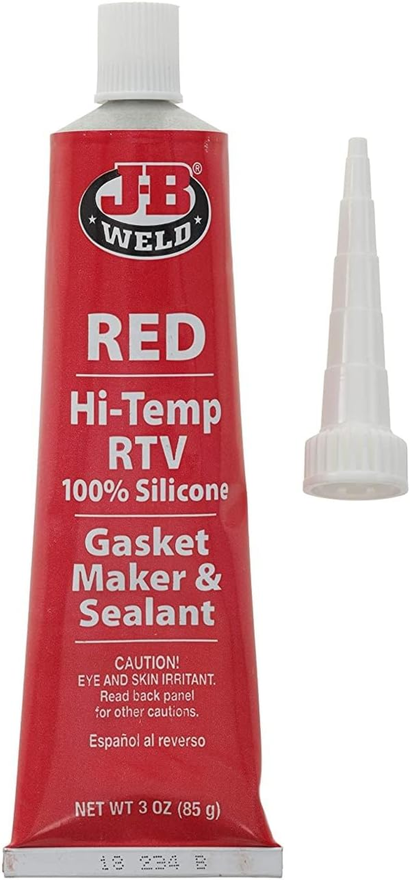JB Weld RTV Silicone Sealant and Adhesive, Red, 85 G image number 3