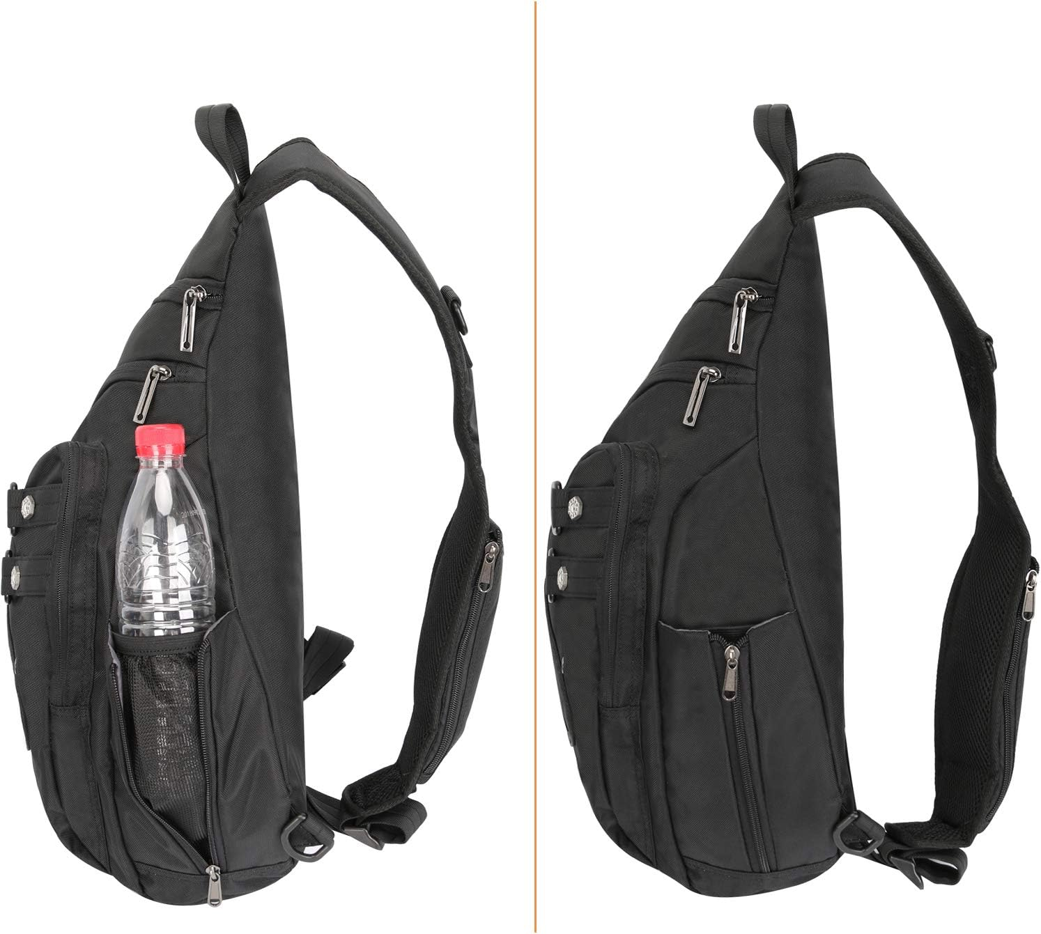 Vanlison Crossbody Sling Bag Small Backpack for Men Women Teens Bag - A-Green(Fits 10.5" Ipad) image number 2