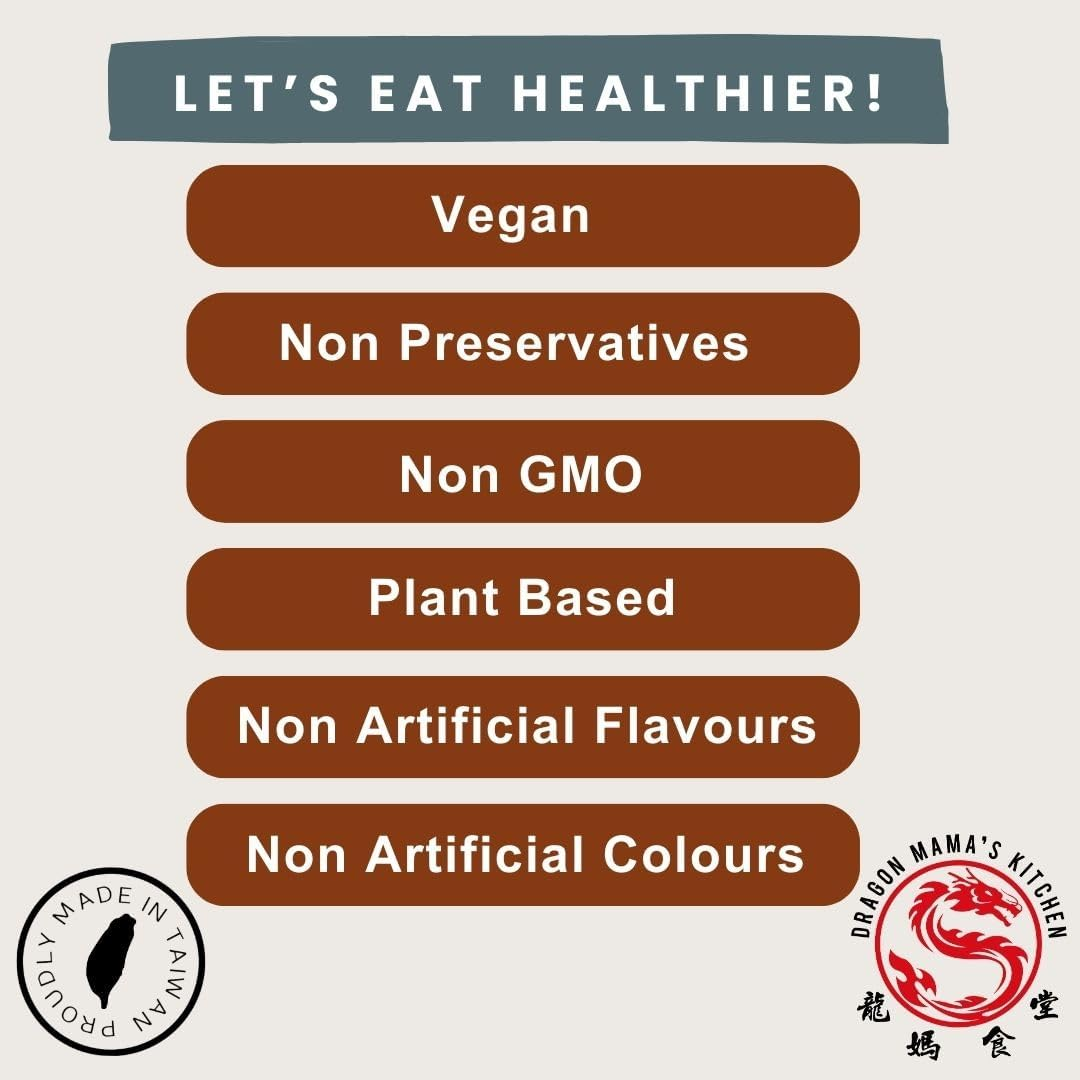 DRAGON MAMA'S KITCHEN Taiwanese Table Sause 250Ml Not Just Soy Sauce It'S All Purpose Seasoning | Vegan &middot; Plant Based &middot; No Preservatives &middot; No Artificial Flavours &middot; No Artificial Colours &middot; No GMO (1)