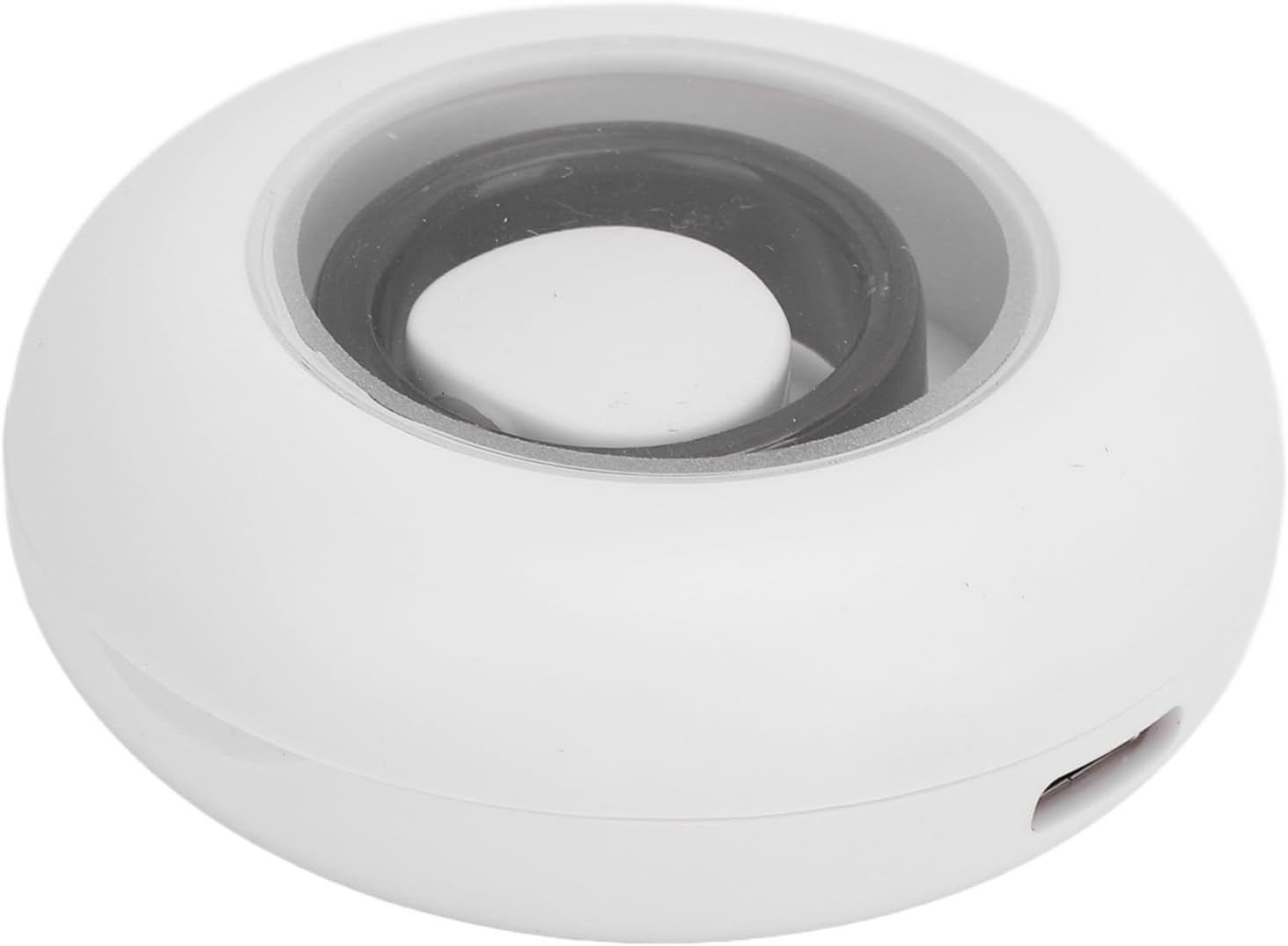 Sleep Quality Tracker Ring Rechargeable Lightweight Black Ceramic Smart Health Ring IP68 Waterproof for Android (Size 12) image number 2