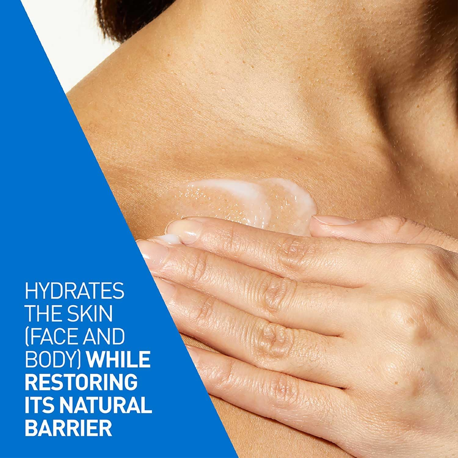 Cerave Moisturising Lotion 236Ml, for Normal to Very Dry Skin, Daily Body & Face Moisturiser, Moisturises & Helps Restore Protective Skin Barrier, Hyaluronic Acid + Ceramides, Fragrance Free image number 4