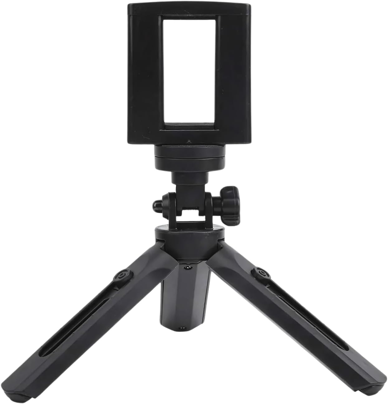 EZONEDEAL Phone Tripod, Extendable Cell Phone Tripod Stand, Selfie Stick Tripod with Phone Holder, Adjustable Cell Phone Travel Tripod Stand for Video Recording, 360&deg; Rotate Selfie Stand image number 4