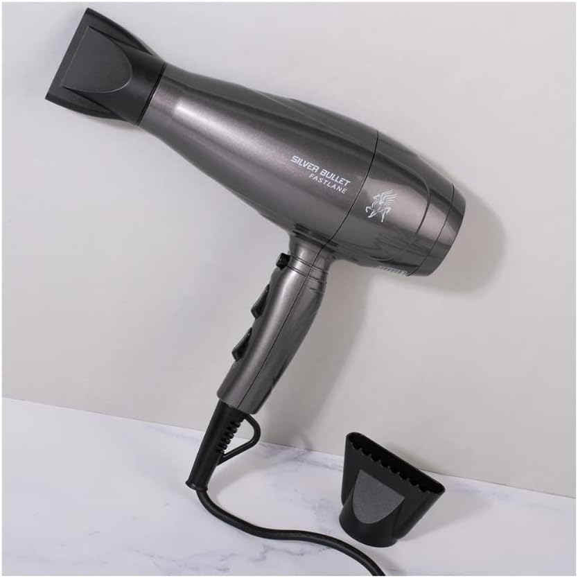 Silver Bullet Fastlane Hair Dryer Charcoal image number 2