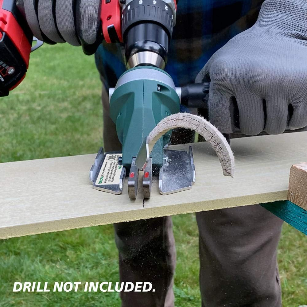 Pactool SS704 Snapper Shear Siding Pro - Siding Cutting Shear - Cordless Drill Attachment - Professional Power Tools image number 4