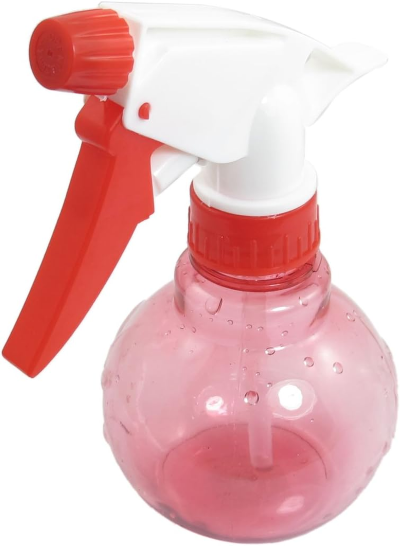 Ruilogod Red Beauty Tool Plastic Water Sprinkler Bottle 200Ml