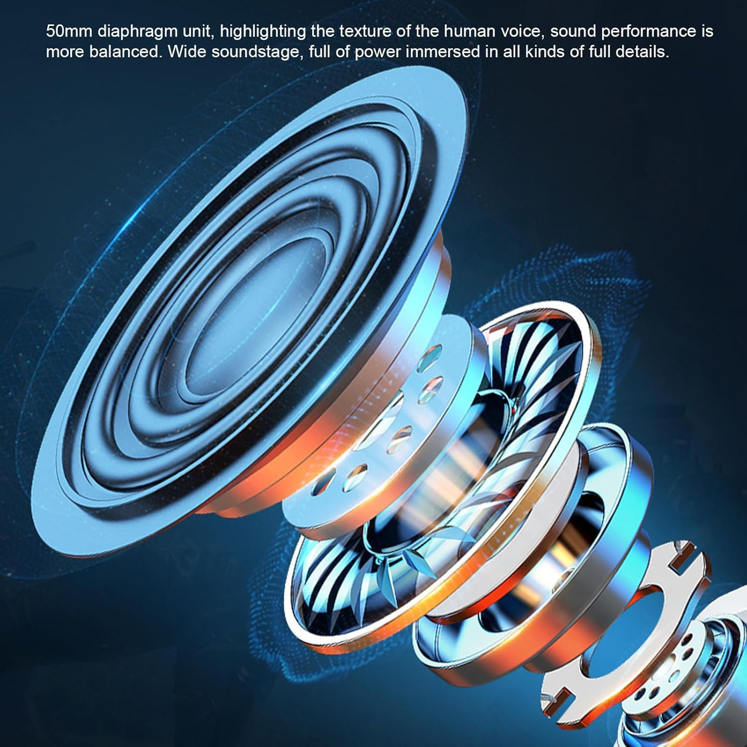 Wireless Gaming Headset, 2.4Ghz Wireless Bluetooth Gaming Headphone with Noise Canceling Microphone, 1000Mah Battery & RGB Light, 3.5Mm Wired Gamer Headset for PC, for PS5, For - Black image number 5