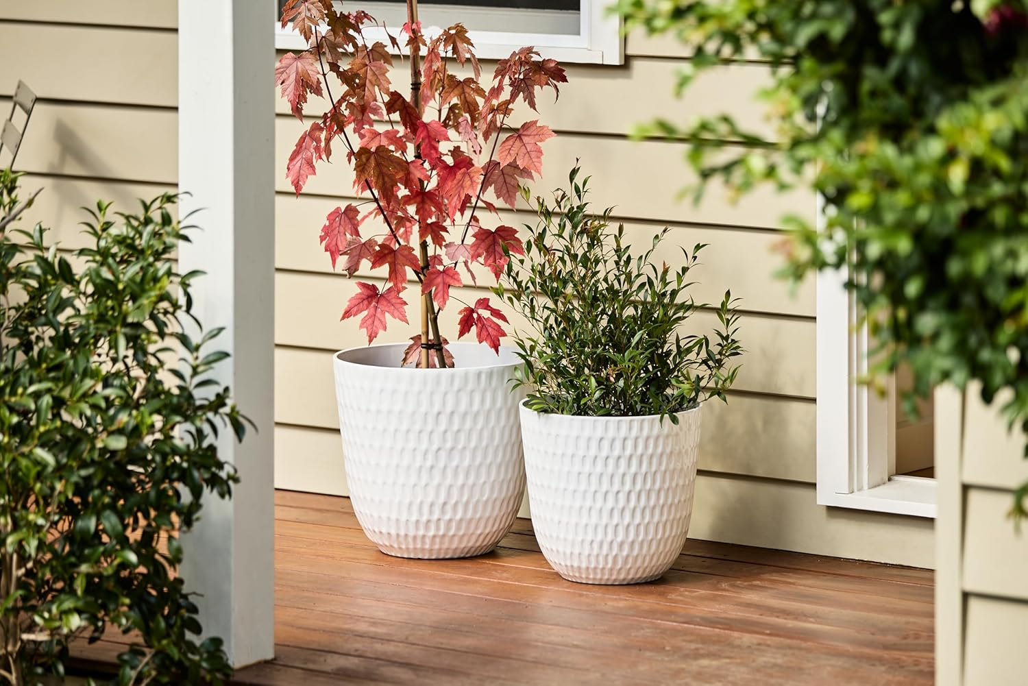 Taormina Pot White 38Cm image number 3