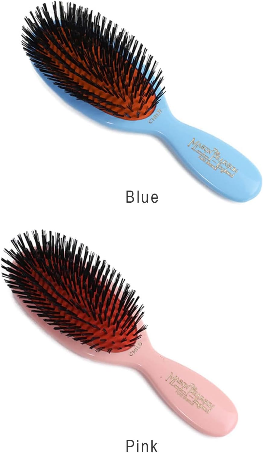 Mason Pearson Boar Bristle Tufts Child'S Hair Brush, Ivory, Ivory White image number 2