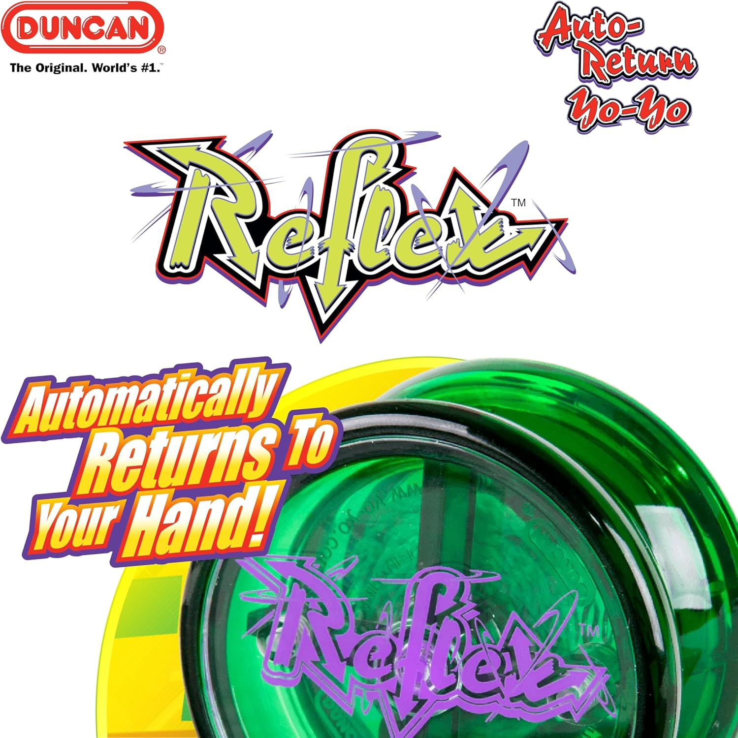 Duncan Reflex Auto Return Yo-Yo, Red image number 6