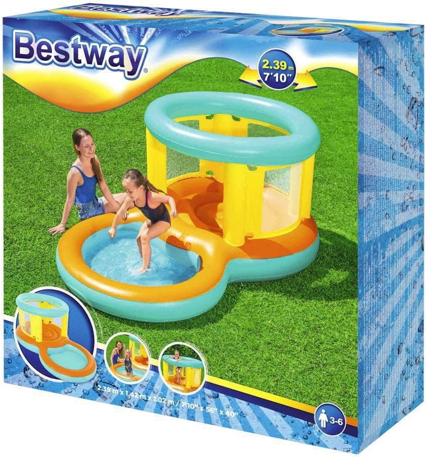 Bestway Jumptopia Bouncer and Play Pool, 239 X 142 X 102 Cm image number 4