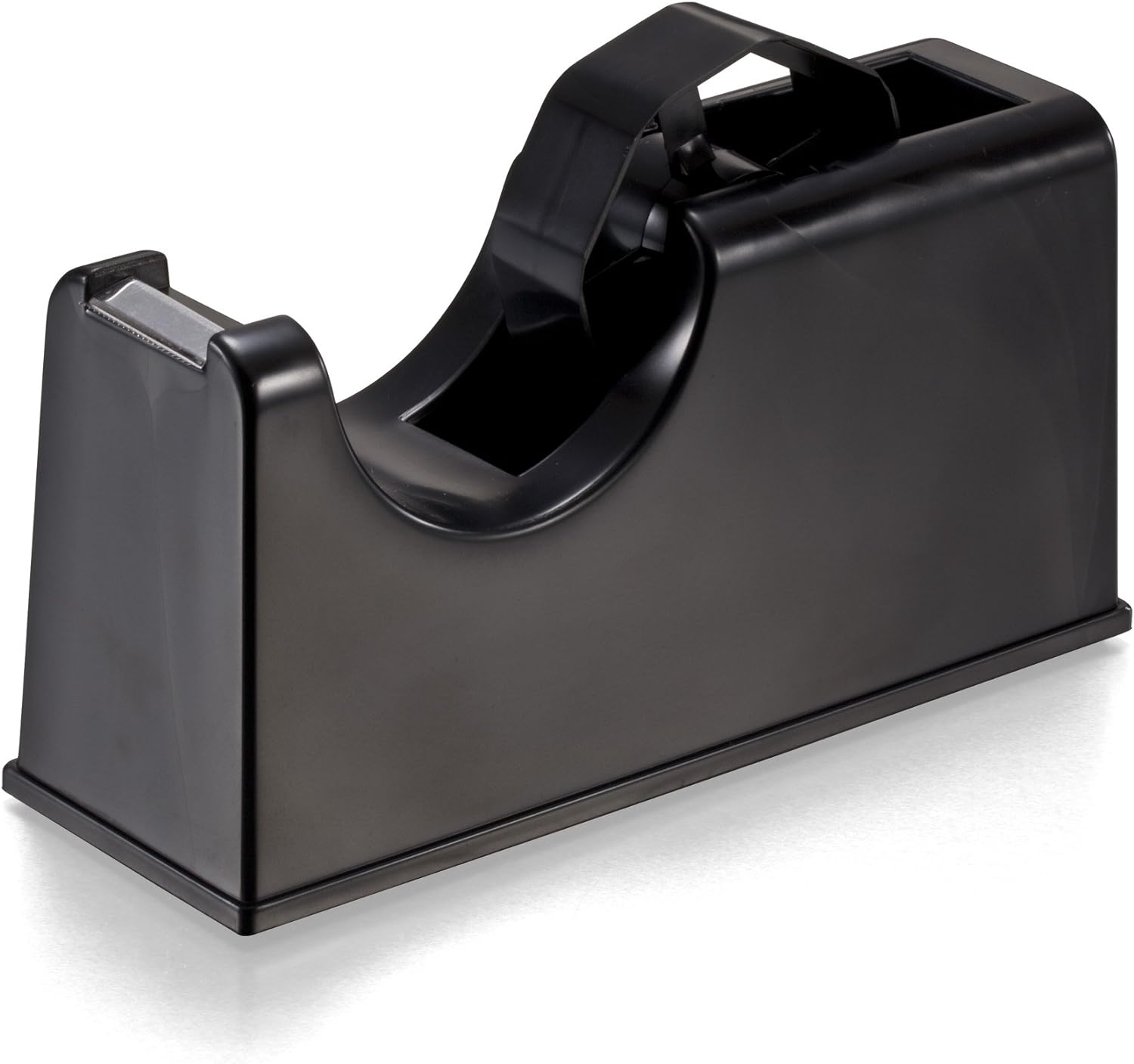 Officemate 2-In-1 Heavy Duty Tape Dispenser 1-Inch and 3-Inch Core, Black (96699) image number 2