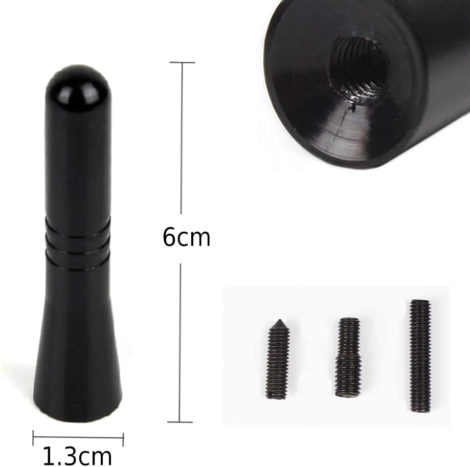 2.4" Car Screws Antenna for Holden Commodore VE SS SV6 SSV Sportwagon Aerial 6CM image number 1