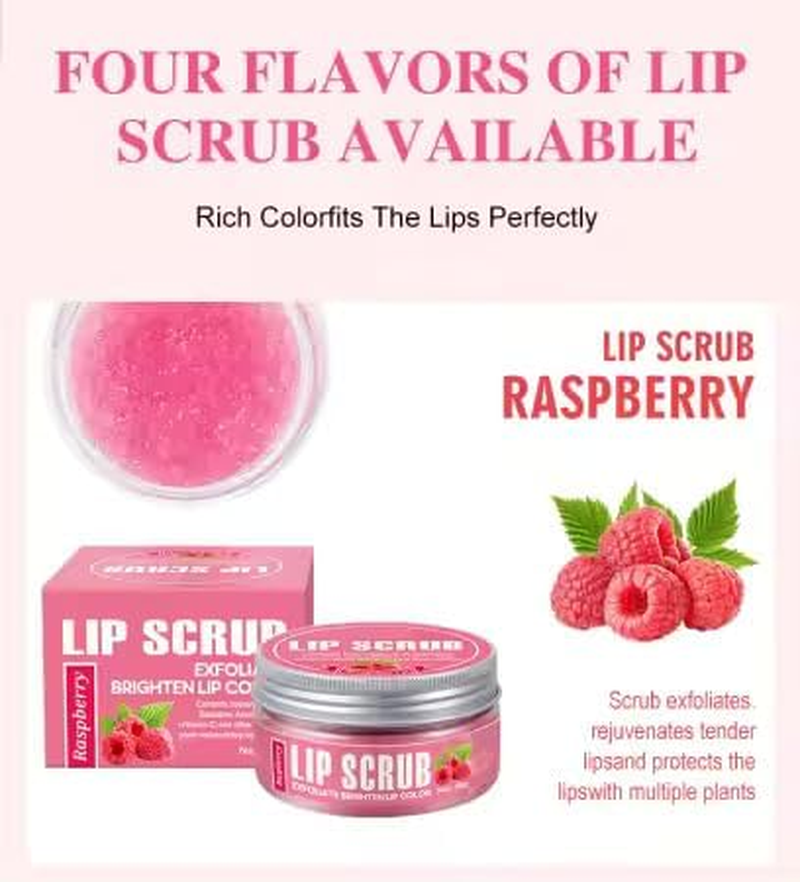 Lip Scrub Exfoliate Raspberry image number 4