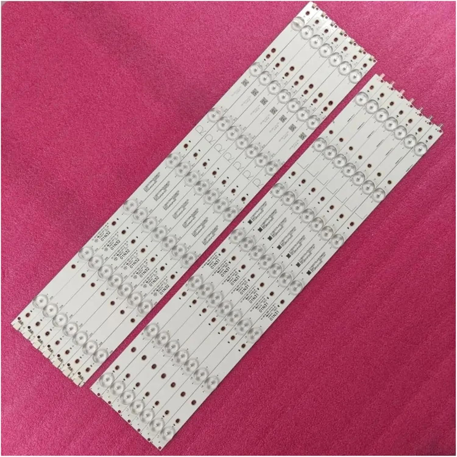 LED Strips for 55 TV E.-VERLIGHT LBM550M0701 LF 2 LB-PM3030-GJD2P5557X14AGF2-L-Y 55PUT6801 LB55072 KDL-55WD655 KD-55X6000D image number 5