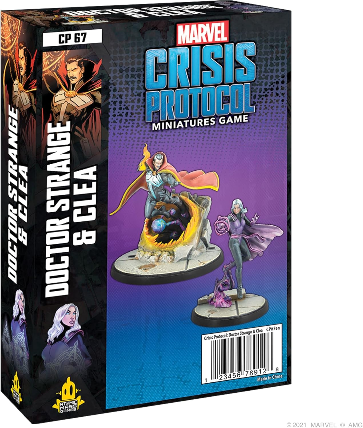 Asmodee North America Marvel Crisis Protocol Crashed Sentinel Terrain Pack Miniatures Game image number 3
