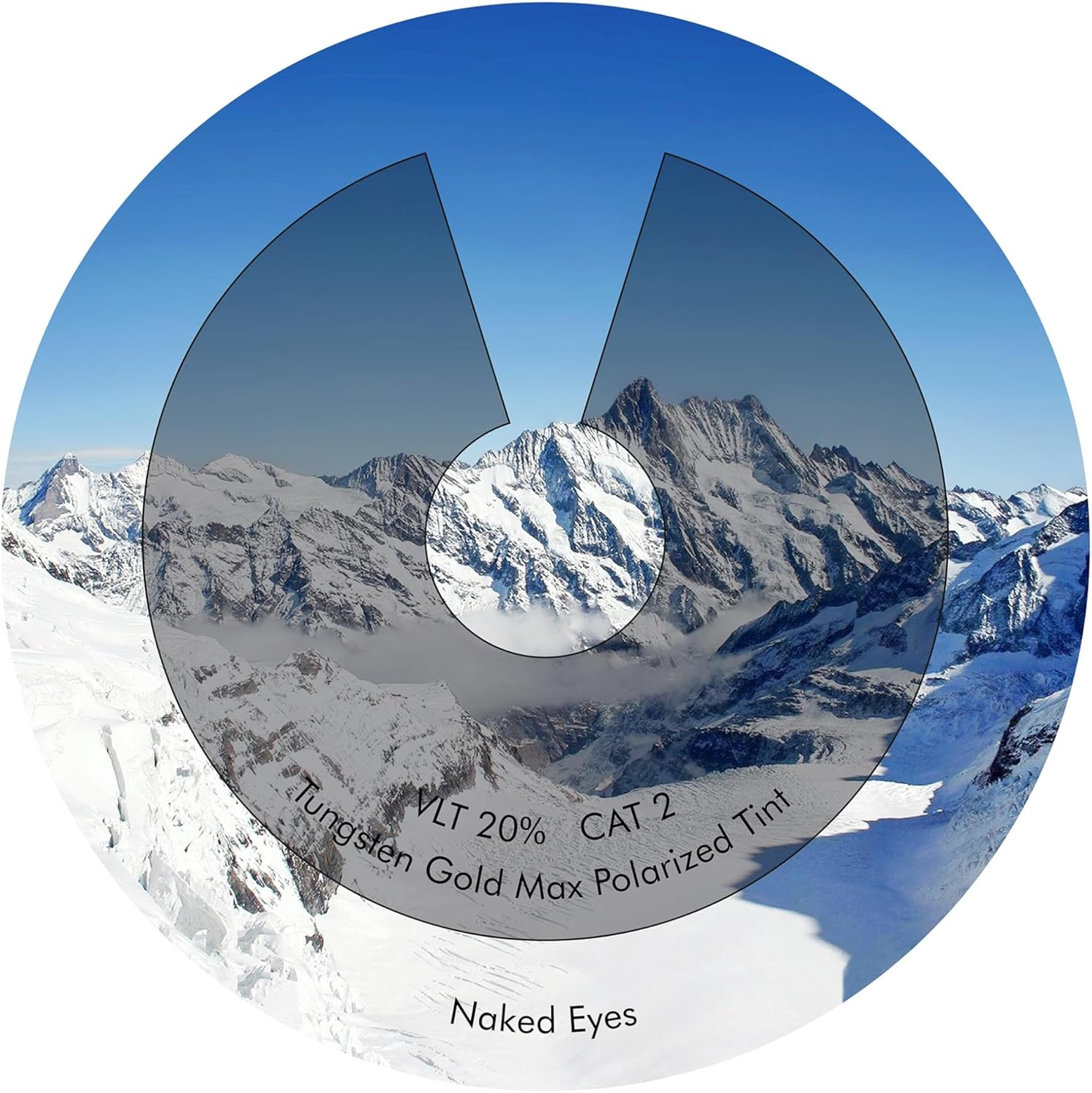 Tintart Performance Lenses Compatible with Oakley Holbrook XL OO9417 Polarized Etched image number 4