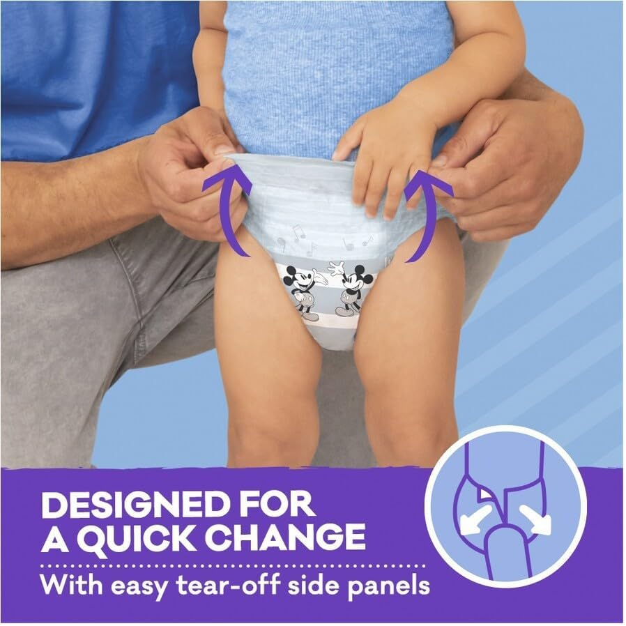 Huggies Ultra Dry Toddler Boy Nappy Pants 29-Pieces Pack, Size 4 image number 3