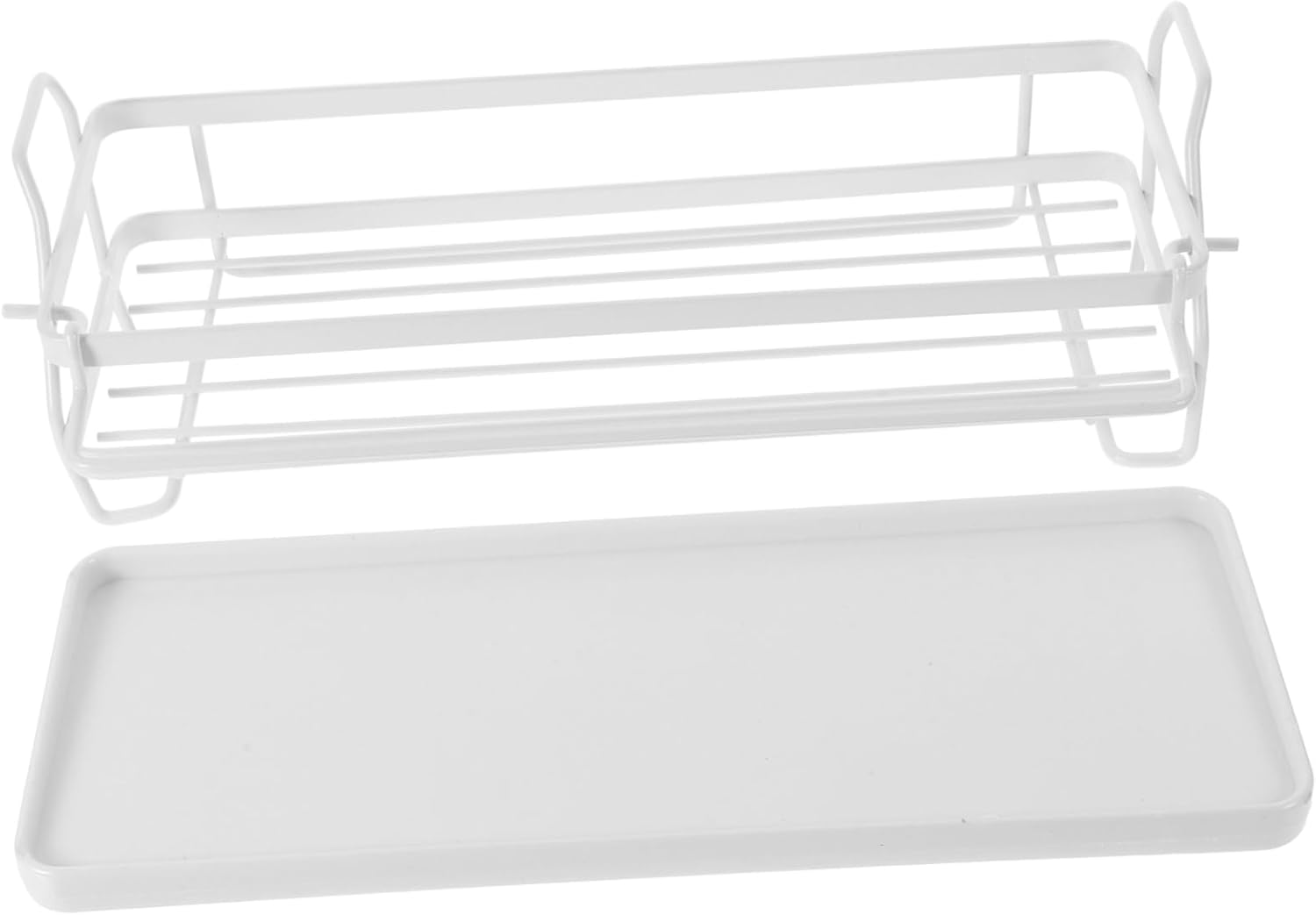 Homoyoyo Wall Mounted Rag Rack Kitchen Shelf Stainless Steel Storage Shelf for Seasoning Sponge Drain Basket Home Kitchen image number 6