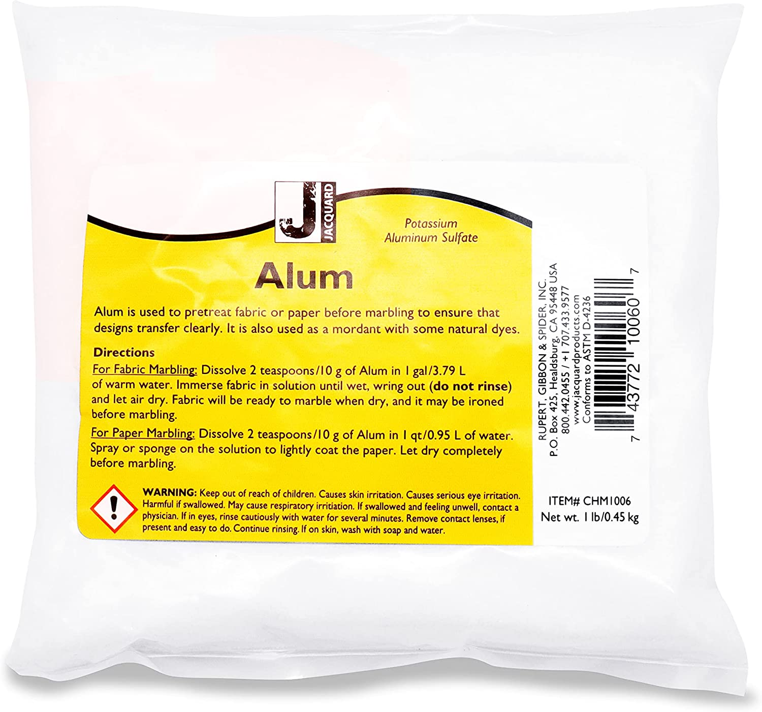 Jacquard CHM1006 Alum 454GM Marbling Medium image number 5