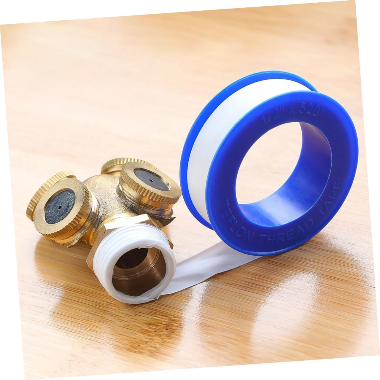 Mobestech 20Rolls PTFE Tape High Temperature Sealing Tape Double Sided Adhesive Water Leak Sealant