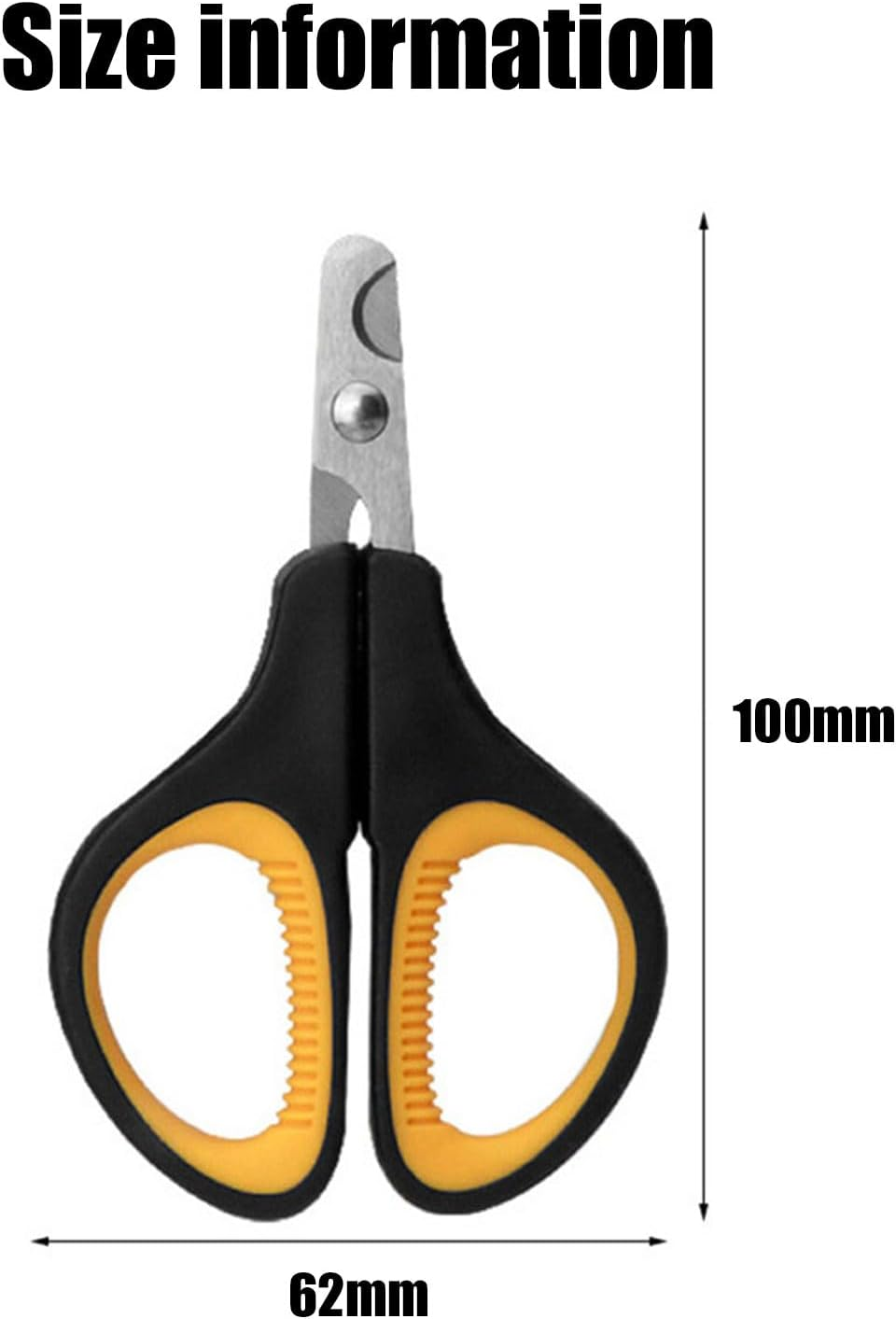 BGENHPON Cat Nail Clipper - Premium Stainless Steel Trimmer for Safe Painless Nail Cutting, 1 Piece, Suitable for Cats, Kittens, Puppies, Birds, Small Pets image number 1