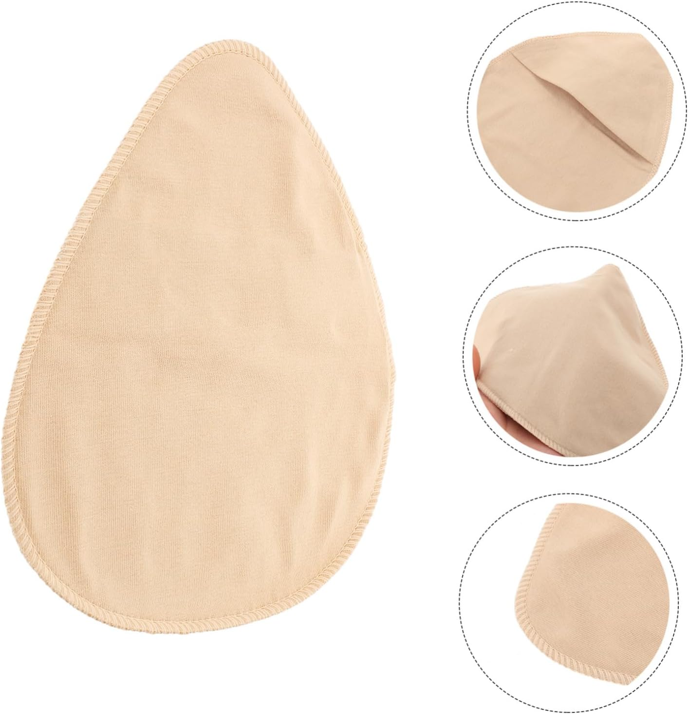 ROMISBABA Soft Women Bra Pads Sleeve Prosthesis Bra Pad Cover Bra Accessories for Women image number 1
