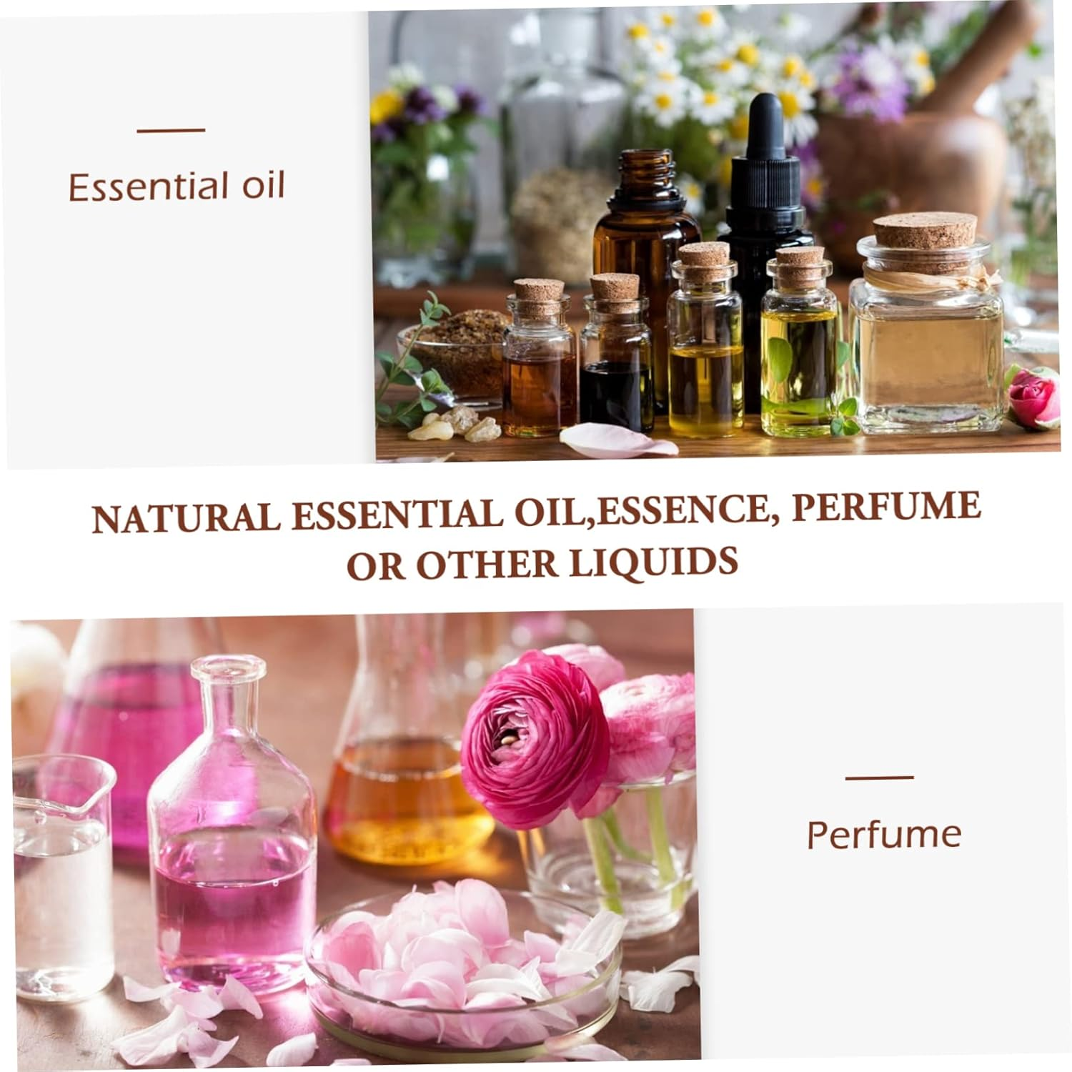 Ciieeo Ceramic Essential Oil Bottle White Diffuser Bottle Essential Oil Storage image number 3