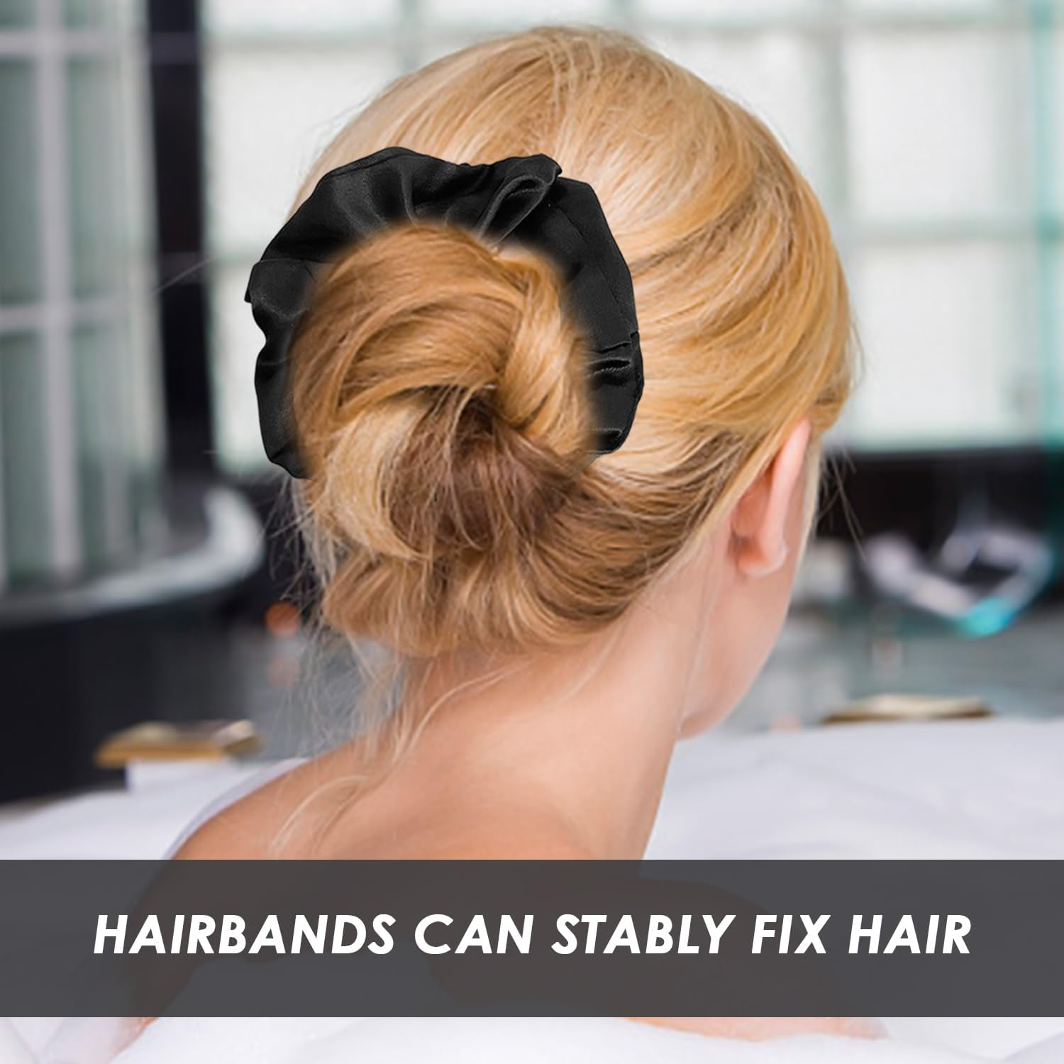 1 Black Braided Headband and 2 Hair Bands, Creative Headbands, Women'S Headbands, Elastic Hair Bands, Hair Accessories