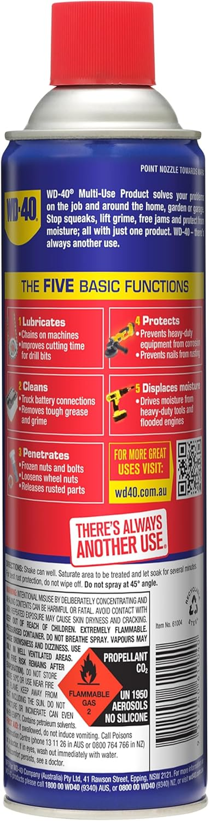 WD-40 Multi-Use Lubricant 425 G image number 1