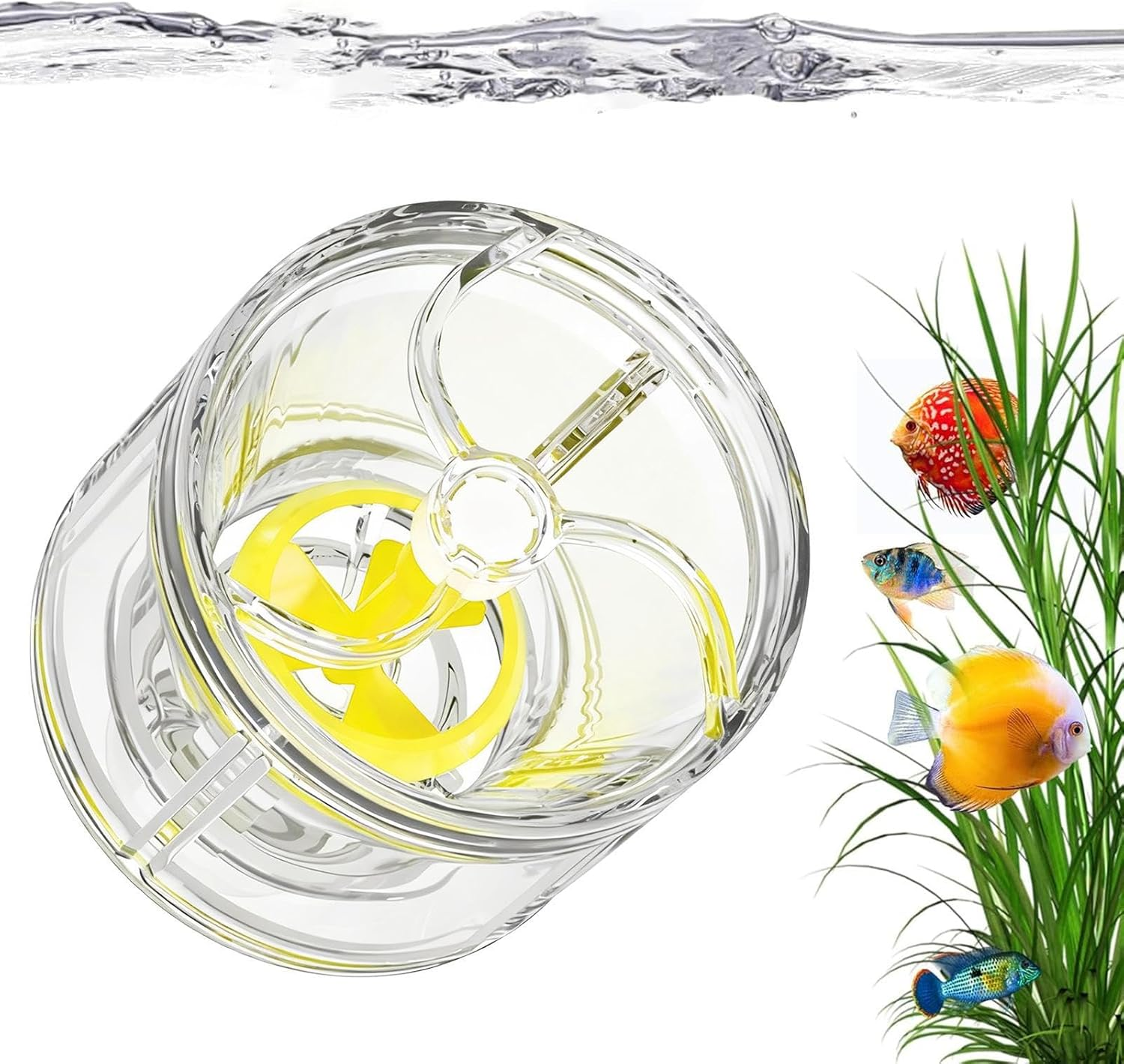 Power Heads for Aquarium,Glowing Circulator | Aquarium Water Flow Regulator,For Draining Change Oxygen Aeration Pond Saltwater Pool Bird Bath