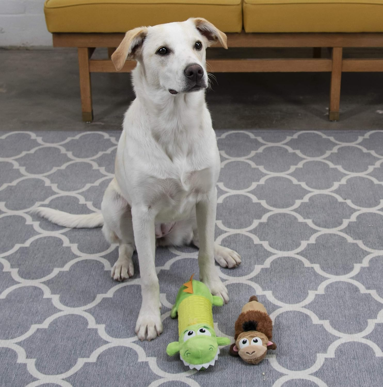 Petstages Squeak Monkey Small Dog Toys Squeak Toys image number 4