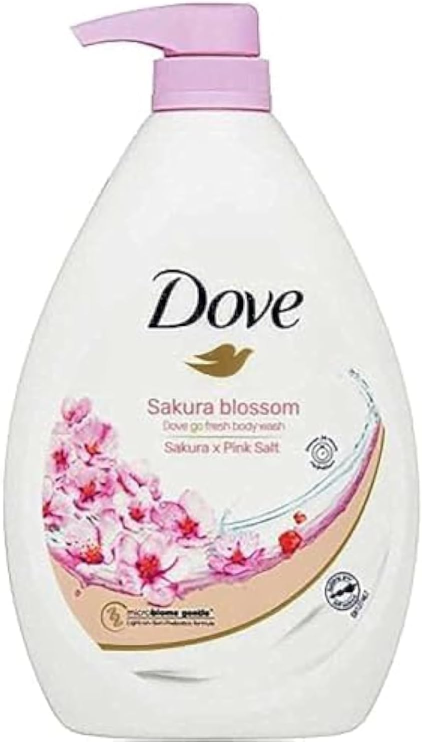Dove Blossom Sakura and Pink Salt Body Wash 1000 Ml