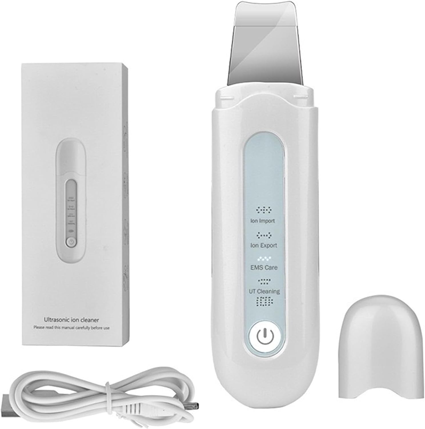 Annuoyi Blackhead Remover Pore Vacuum,Blackhead Remover Pore Cleaner with 4 Modes、 Facial Lifting Tool with USB Charger、 Multi-Function Comedones Extractor for Facial Deep Cleansing-Gold image number 4