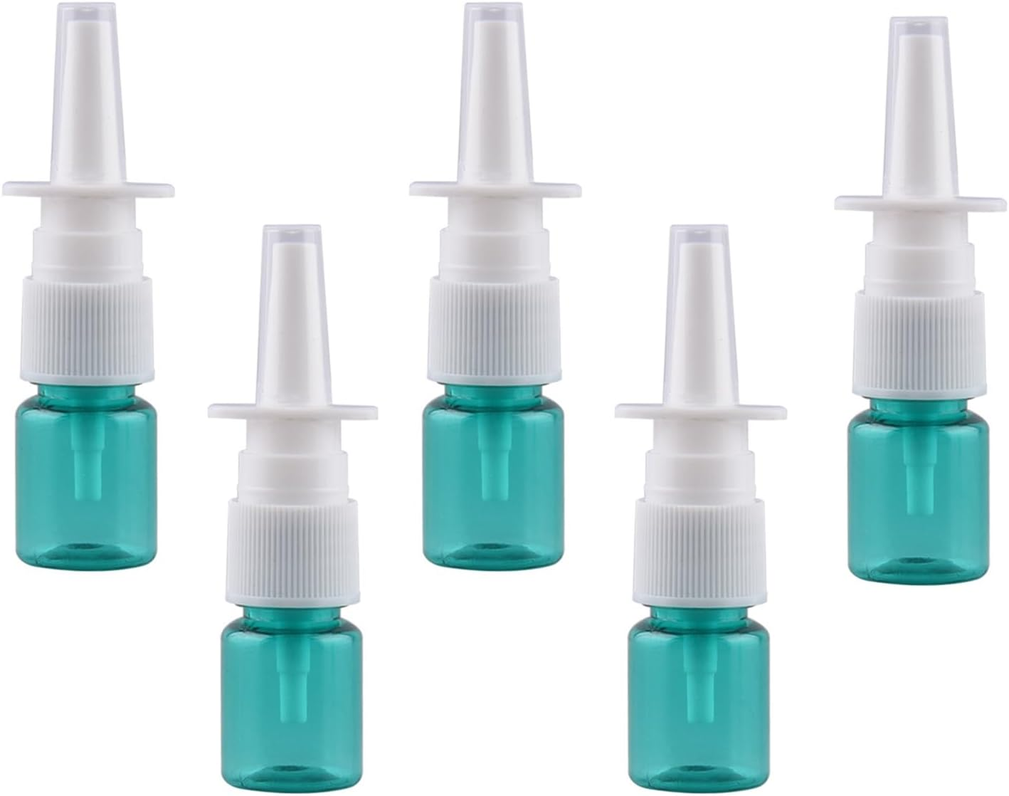 5PCS 5Ml Nasal Atomizers Nasal Spray Bottles Mini Nasal Mist Container Nasal Spray Applicator Empty Nasal Pump Sprayers image number 4