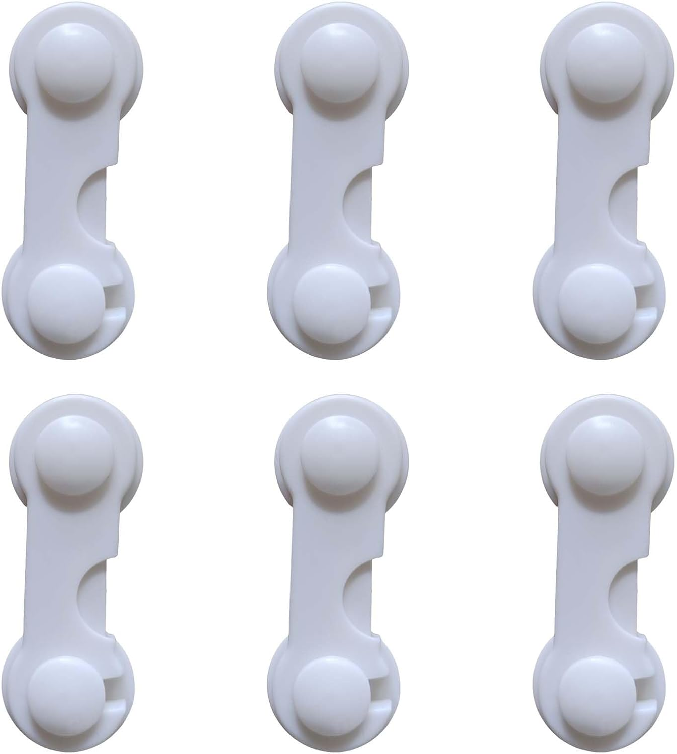 Loimon 6-Pack Child Proof Locks - No Drilling Baby Safety Locks for Cabinets, Drawers, Wardrobe & Cupboards | Easy Install Childproof Door Locks | Secure Australian Homes image number 6