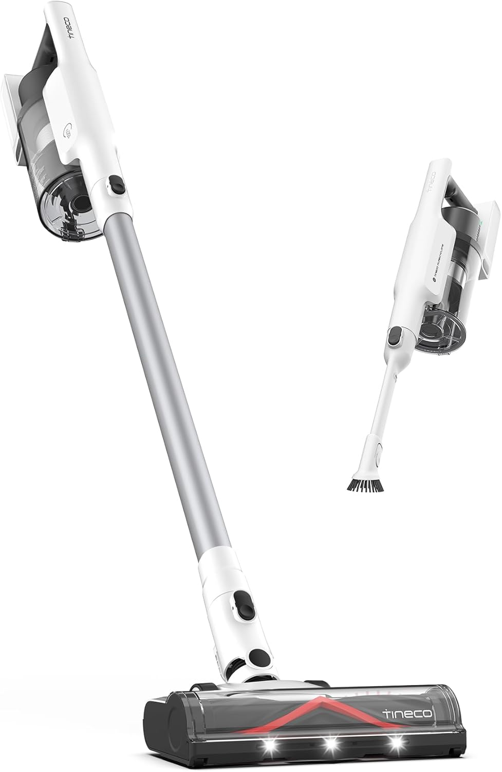 Tineco Pure One A30S 500W Cordless Stick Vacuum Cleaner, 160AW Suction, 60Min Runtime, 1L Larger Dustbin, Zerotangle Brush, Purecyclone Tech, LED Headlight image number 2