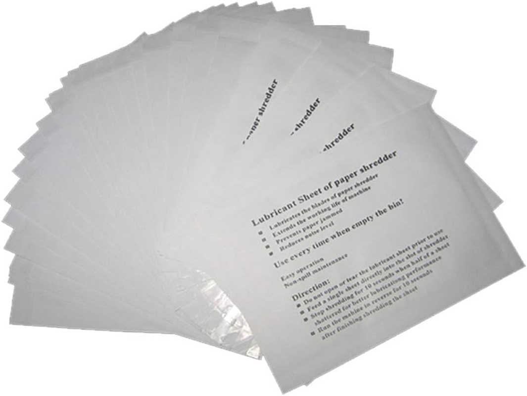 VANRA Shredder Lubricant Sheets (Pack of 24)
