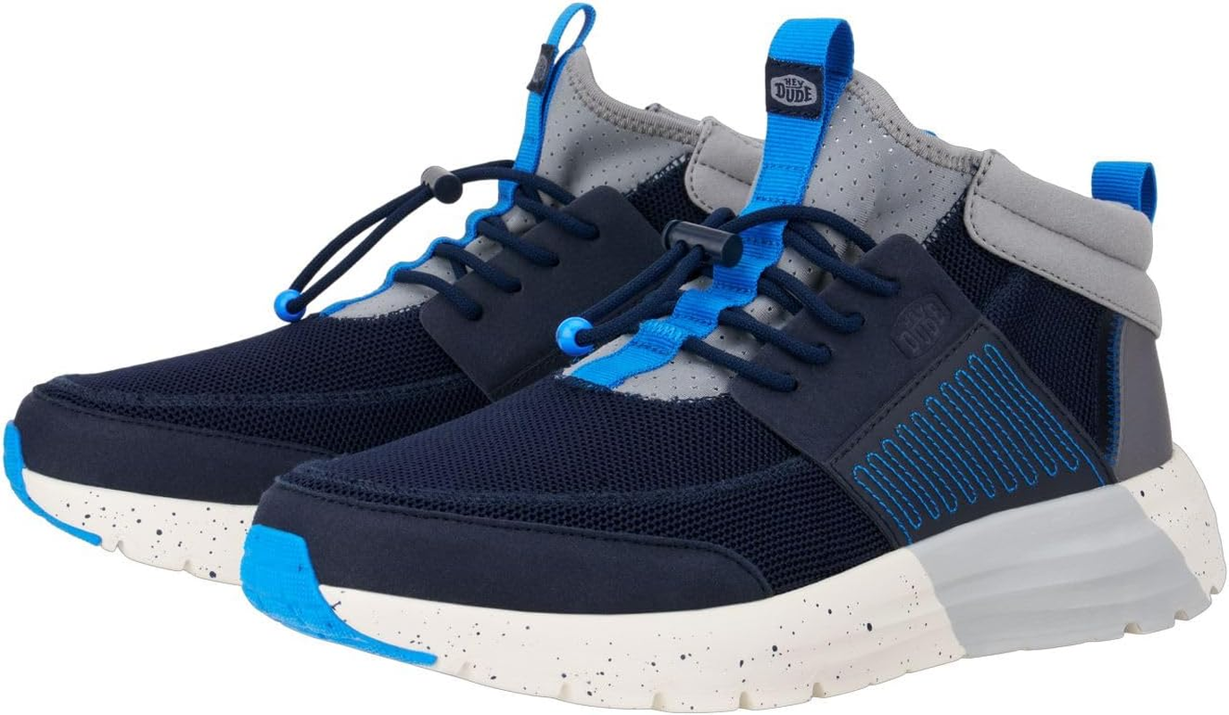 Hey Dude Men'S Sirocco Mid| Men'S Sneaker | Men'S Slip on Shoes | Comfortable & Light-Weight