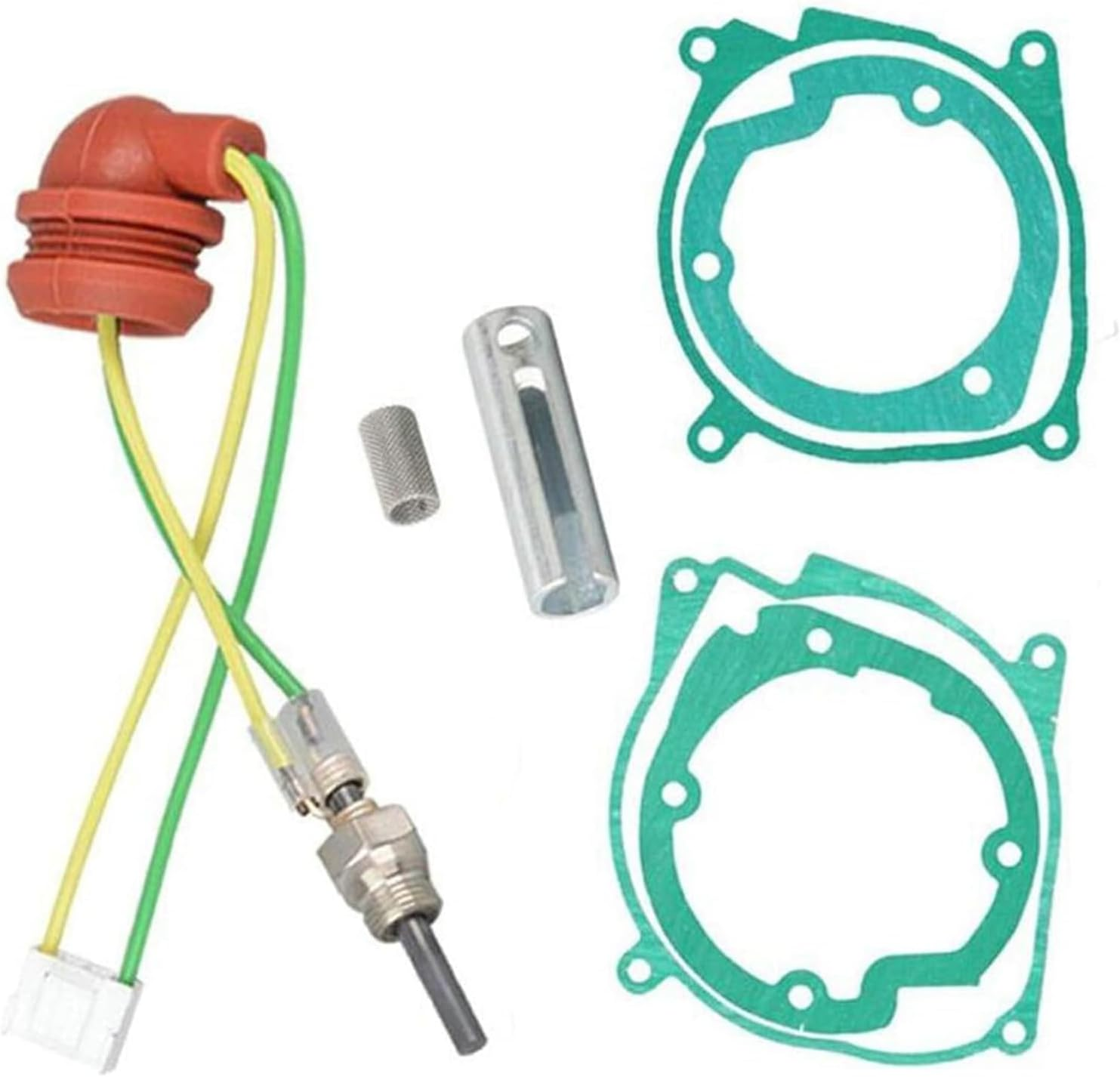 7Pcs Diesel Heater Glow Plug Kit, 12V 2-8KW Replacement for Diesel Air Heaters, Easy Installation, Boost Heating Efficiency, Universal Fit for Trucks, Vans & Suvs image number 1