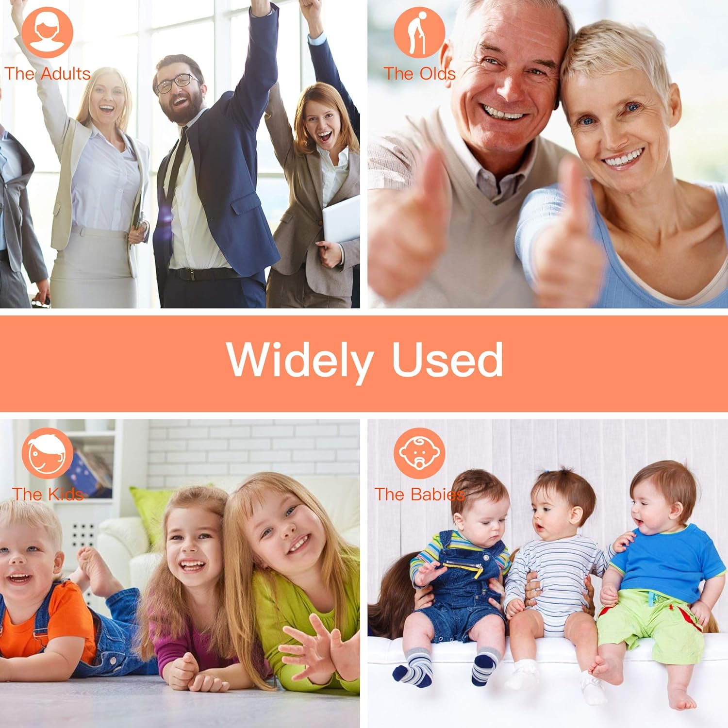 Non-Contact Forehead Thermometers for Baby,Kids and Adult, Digital Medical Thermometer, Professional Infrared Temporal Fever Thermometer Fast and Accurate Reading with Backlight LCD Screen image number 1