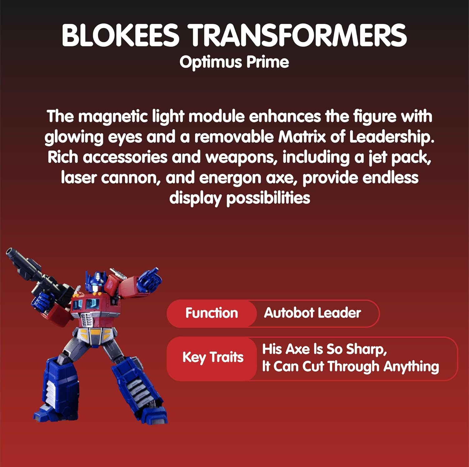 Transformers Classic Class G1 Optimus Prime Model image number 5