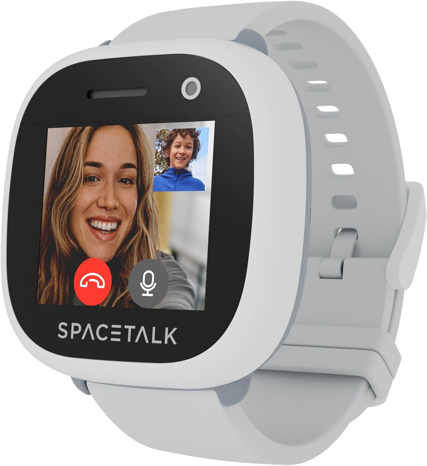 Spacetalk Adventurer 2 Smartwatch (Frost) | Kids Smart Watch with 4G, GPS, Text & Video Calling | 5MP Camera | Splashproof | Sim Included | Tough Screen | *Mobile Plan Required (Sold Separately)*