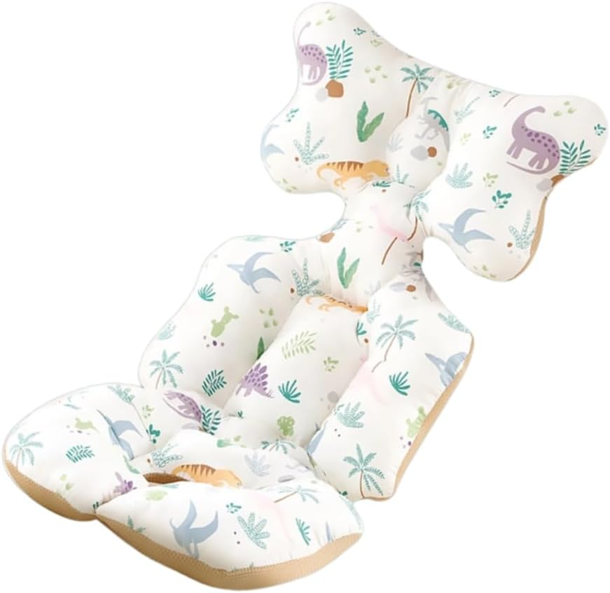 Poemtian Baby Seat Pad Liner for Stroller,Car Seat Insert,Thickened Cotton Baby Seat Pad for Car Seat and Stroller (B)
