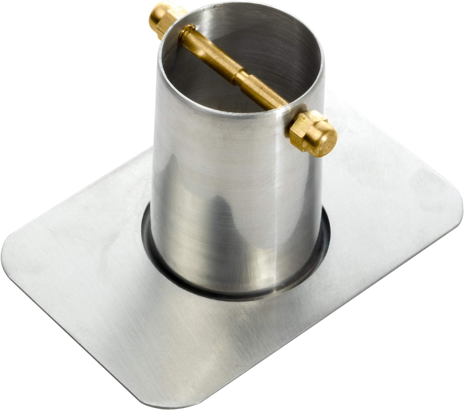 Monarch Rain Chains 20041 Mill Finish Aluminum Gutter Adapter for Rain Chain Installation, Standard image number 3