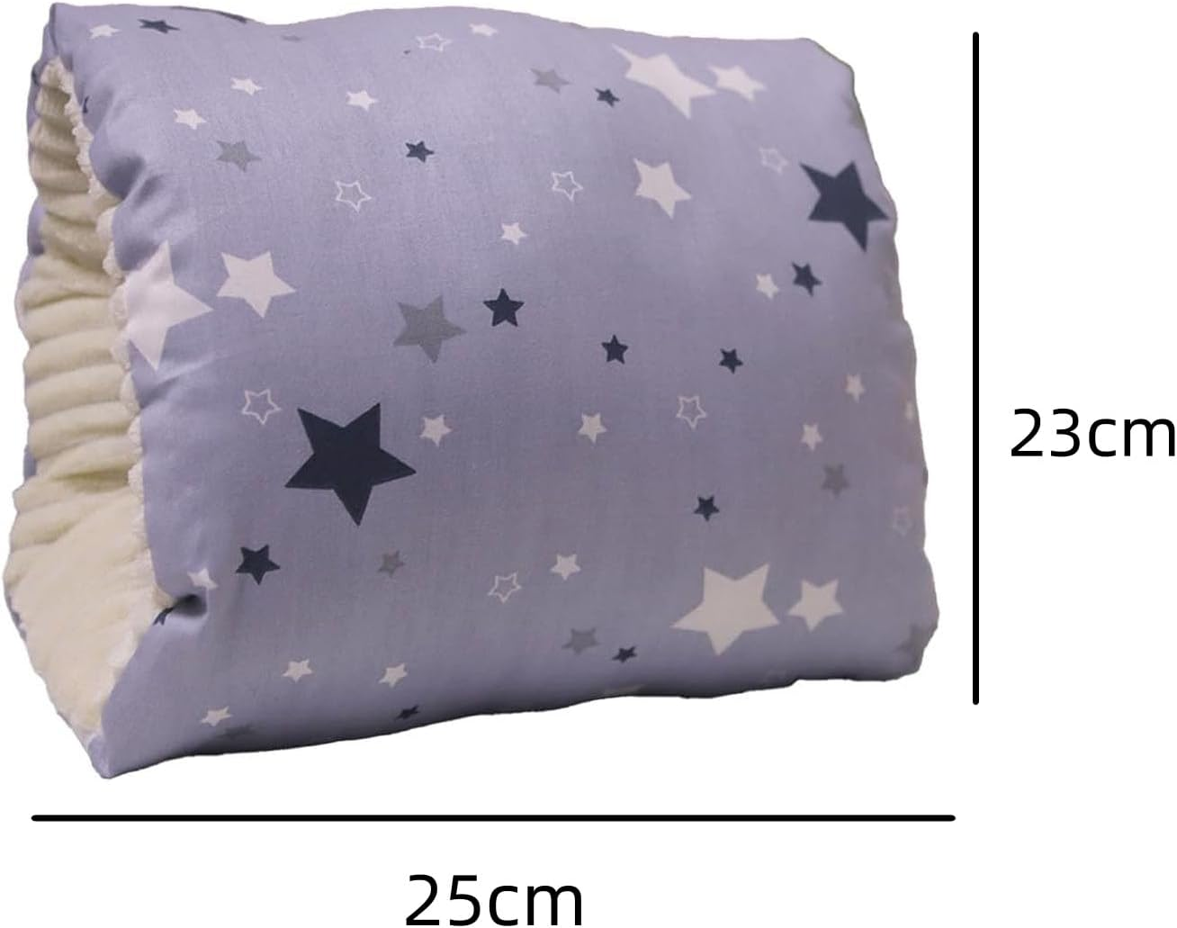 Breastfeeding Arm Pillow Removable Cozy Cradle for Bottle Feeding, Head Support Nursing Cushion Thickened. (Gray) image number 4