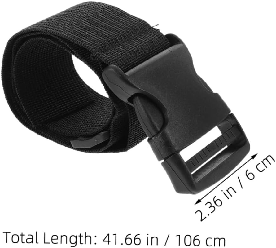 NAMOARLY 2Pcs Adjustable Buckle Luggage Straps Utility Belt with Robust Tension Rope for Suitcase Backpack Waist Bag Extender Portable Compact Travel Gear