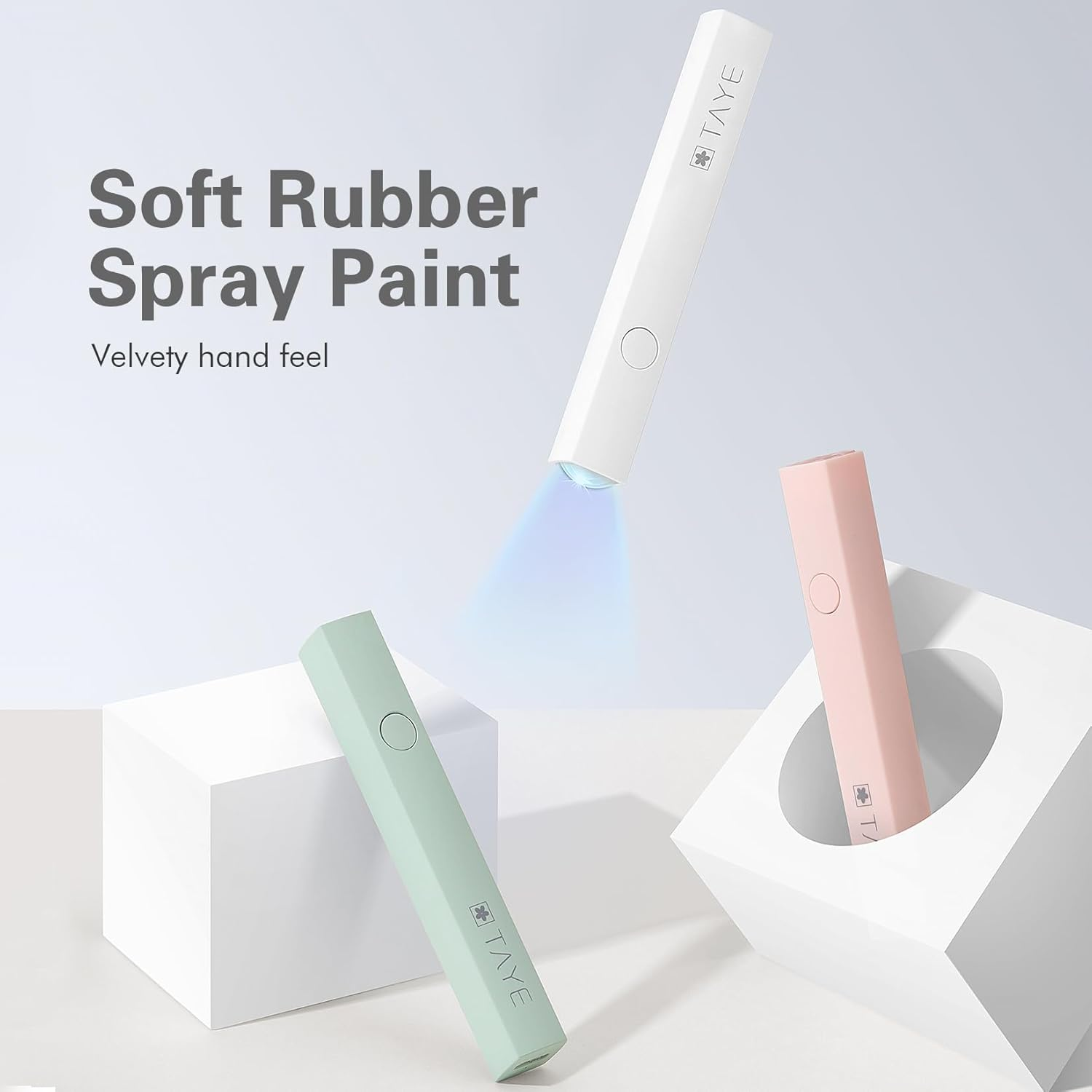 TAYE Mini Gel Nail UV Light - Portable 3W Purple Led Nail Lamp & Curing Gel Polish Dryer with USB Type C for DIY Home Salon - Purple image number 6