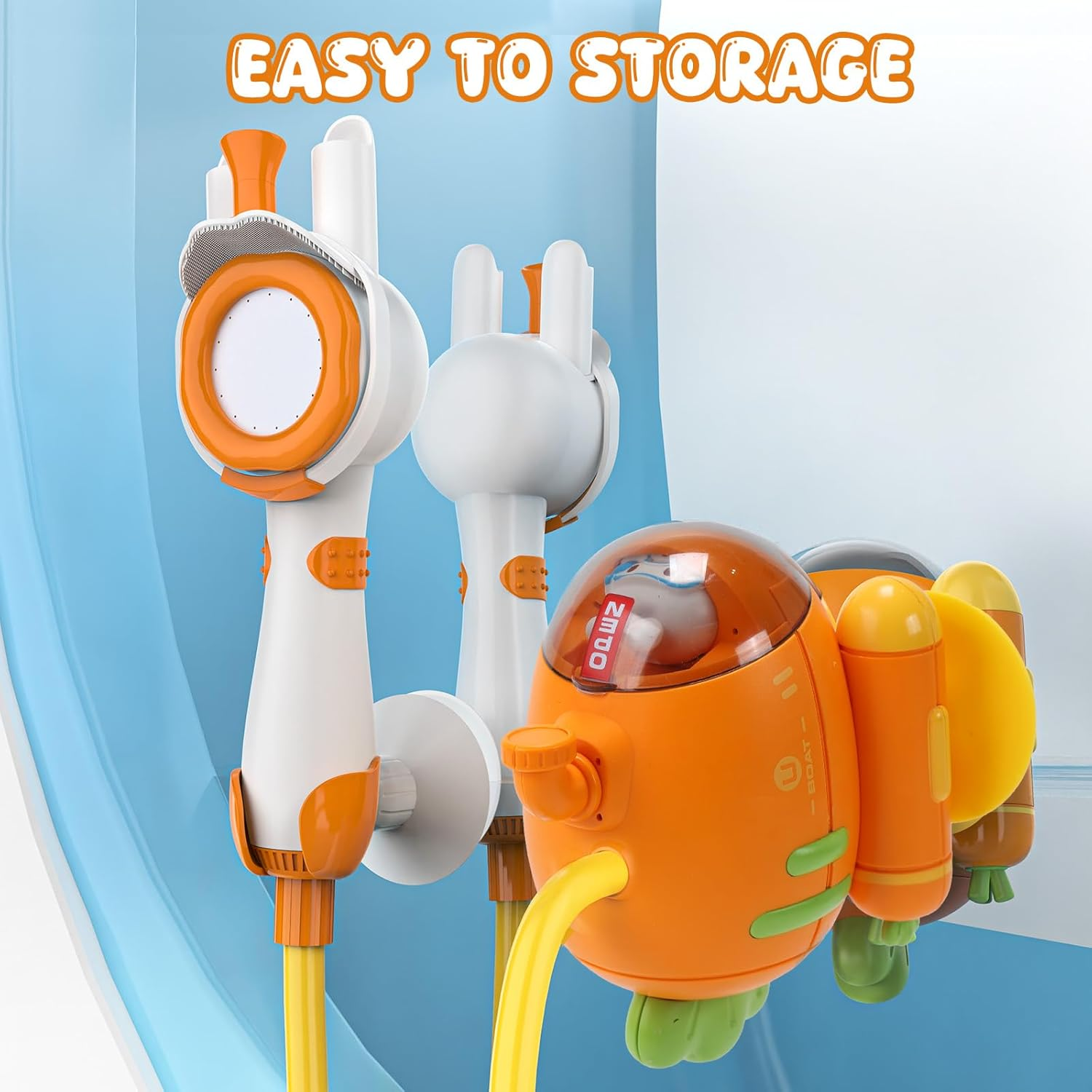 Skirfy Baby Bath for Toddlers 1-3, Baby Shower Toy, Water Spray Toys,Bathtub Toy for Kids.Baby Sprinklers Toys