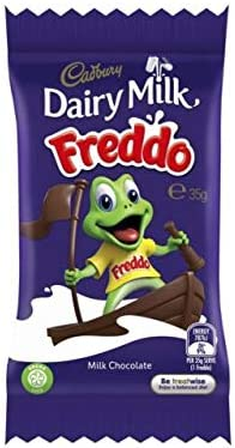 Cadbury Dairy Milk Giant Freddo Milk Chocolate, 36 X 35 Grams