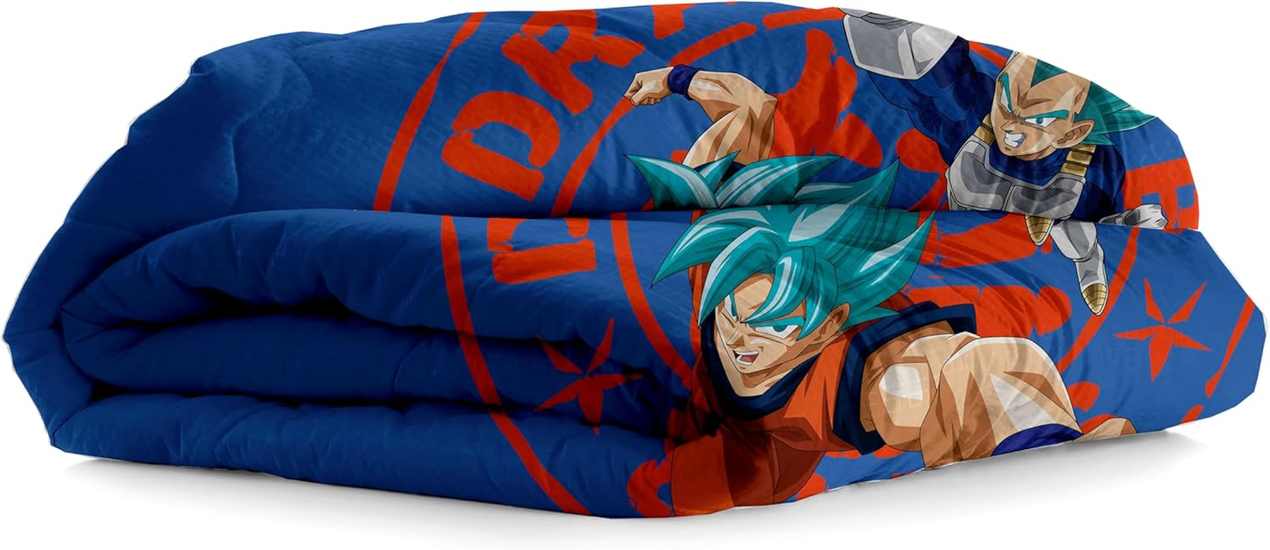 Dragon Ball Single Duvet Cover Set, 100% Cotton, Single Duvet Cover Set, Duvet Cover + Pillowcase, Bedding for the Bedroom, Official Product, Does Not Contain Fitted Sheet image number 3